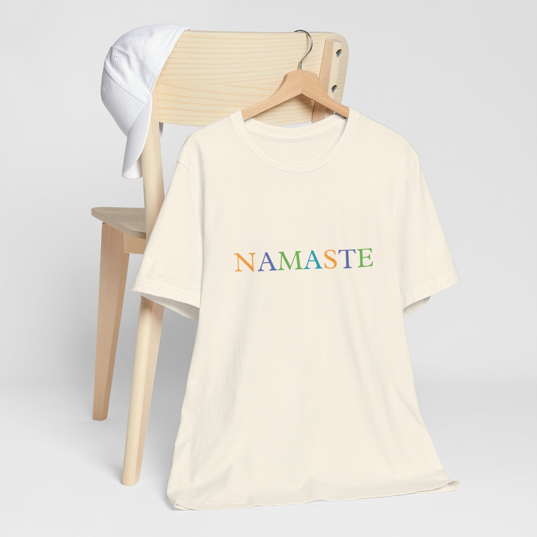 Tramunquiero NAMASTE Camiseta Unisex con Cuello Redondo